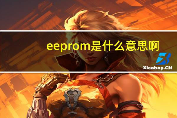 eeprom是什么意思啊（eeprom是什么意思）