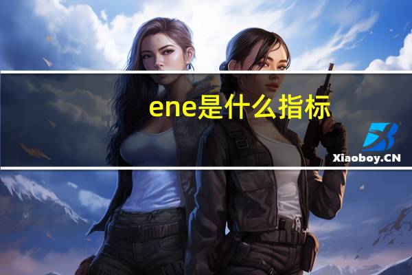 ene是什么指标