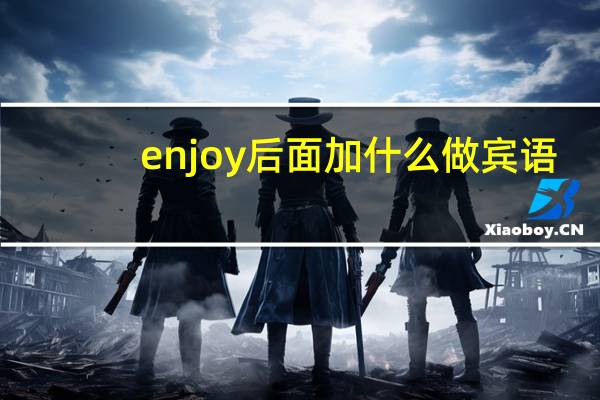 enjoy后面加什么做宾语