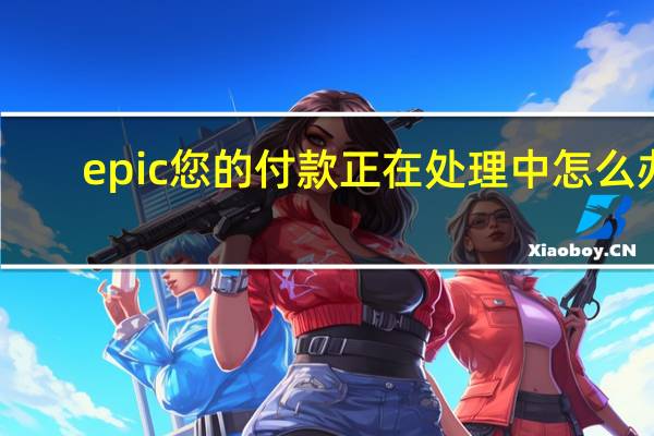 epic您的付款正在处理中怎么办