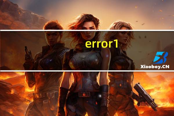 error1(error1)