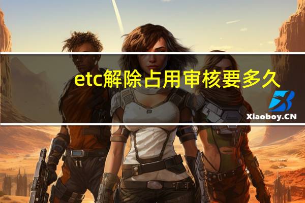 etc解除占用审核要多久