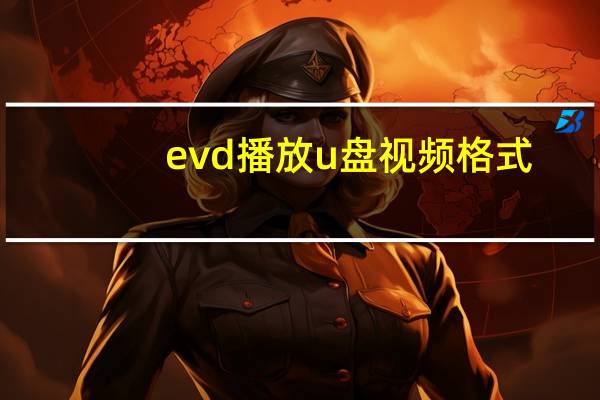 evd播放u盘视频格式(evd支持的视频格式)