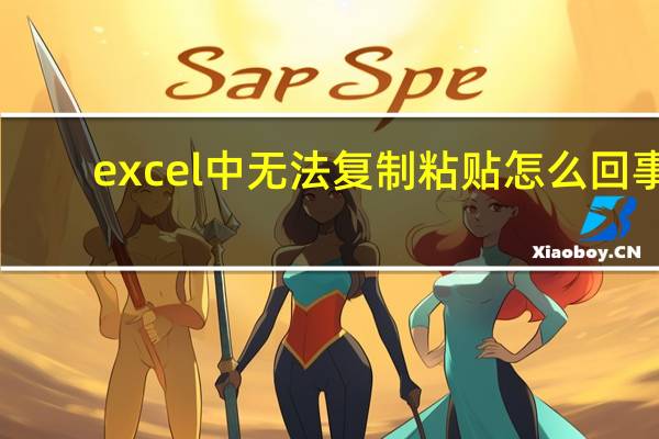 excel中无法复制粘贴怎么回事(Excel中无法复制粘贴 怎么办)