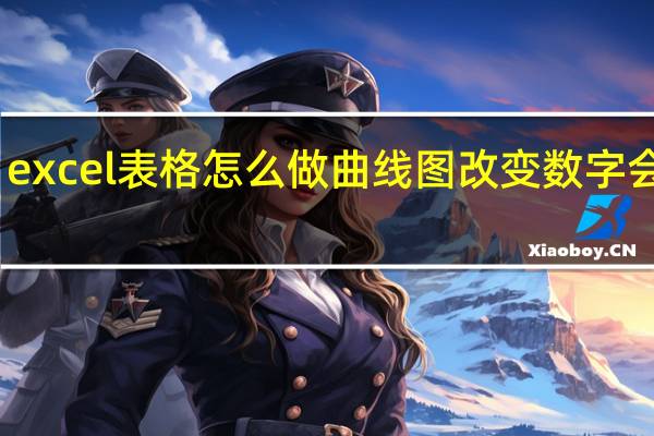 excel表格怎么做曲线图改变数字会变化