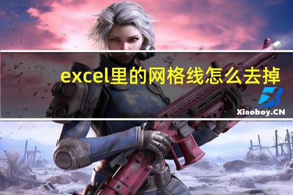 excel里的网格线怎么去掉（excel网格线怎么去掉）