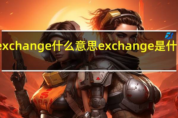exchange什么意思 exchange是什么意思