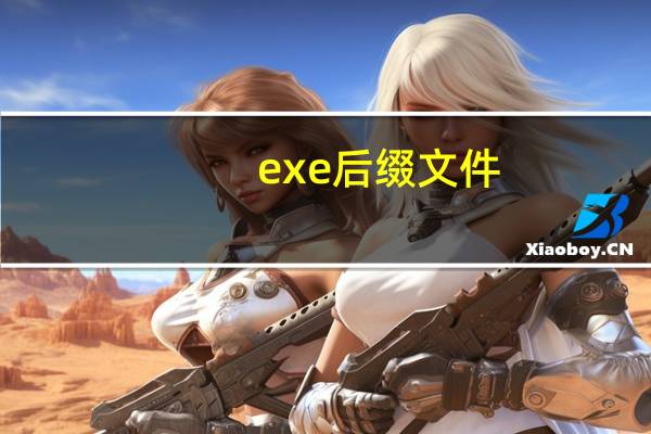 exe后缀文件
