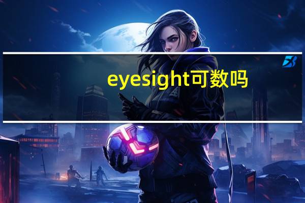 eyesight可数吗