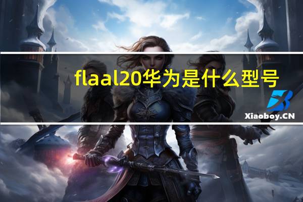 flaal20华为是什么型号