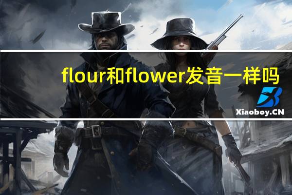 flour和flower发音一样吗