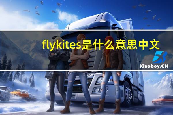 fly kites是什么意思中文