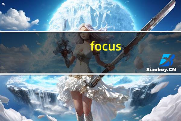 focus（s）