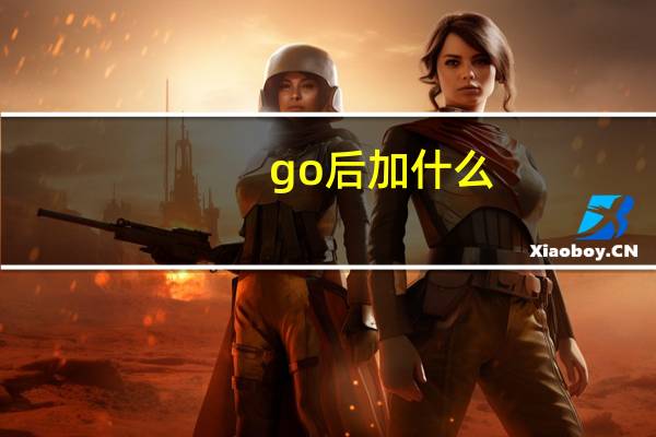 go后加什么?
