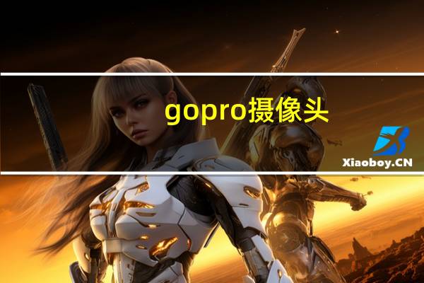 gopro摄像头