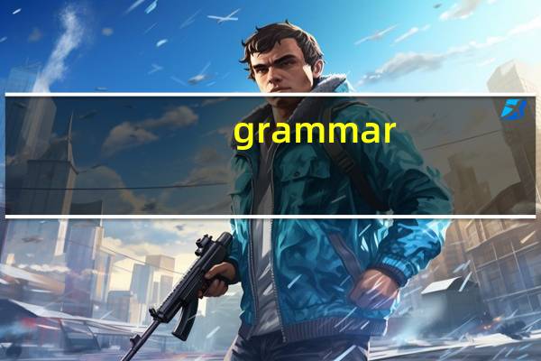 grammar
