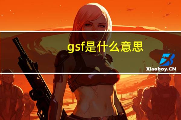 gsf是什么意思