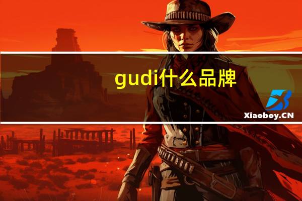 gudi什么品牌