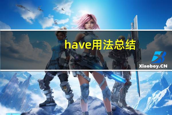 have用法总结
