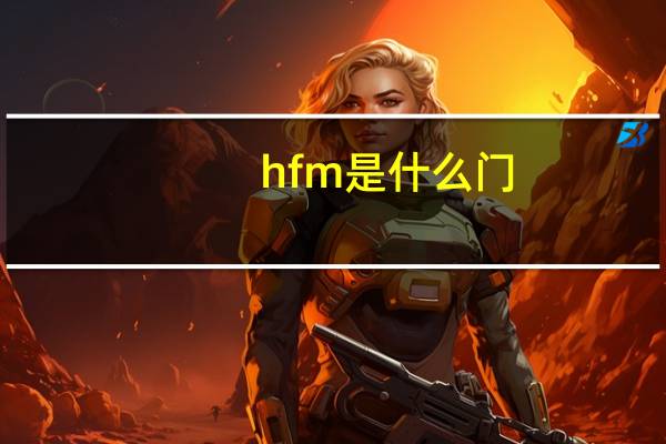 hfm是什么门