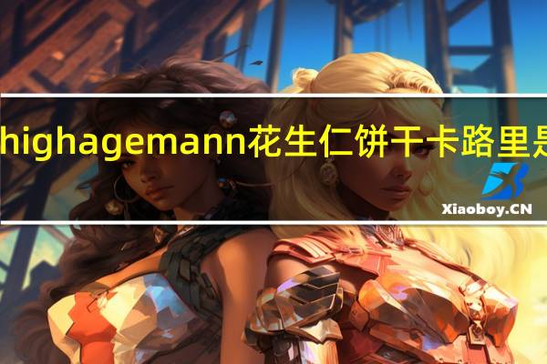 hig hagemann 花生仁饼干卡路里是多少