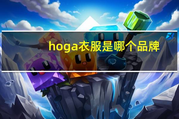 hoga衣服是哪个品牌