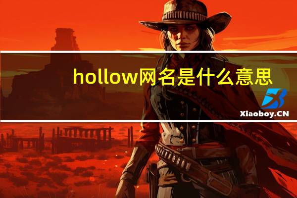 hollow网名是什么意思