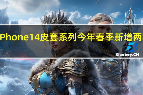 iPhone 14 皮套系列今年春季新增两种颜色