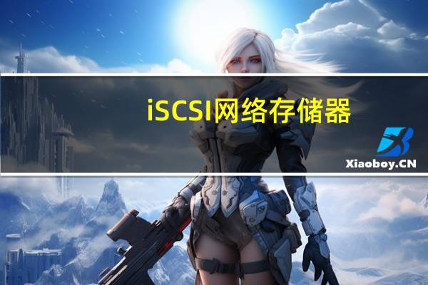 iSCSI网络存储器（网络存储器）