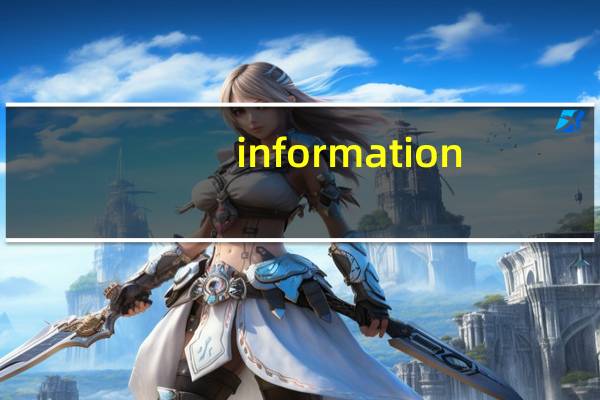 information