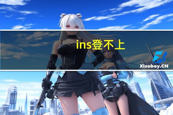 ins登不上