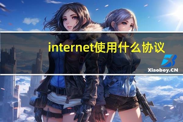 internet使用什么协议
