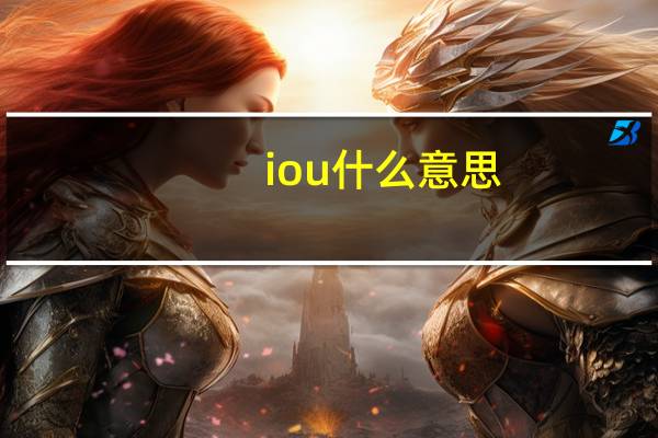 iou什么意思