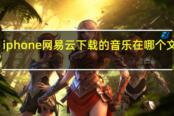 iphone网易云下载的音乐在哪个文件夹（iphone怎么下载音乐）