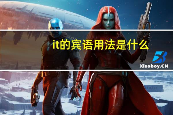 it的宾语用法是什么