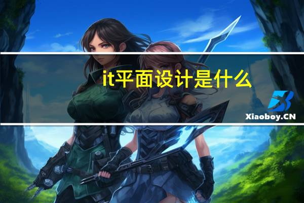 it平面设计是什么