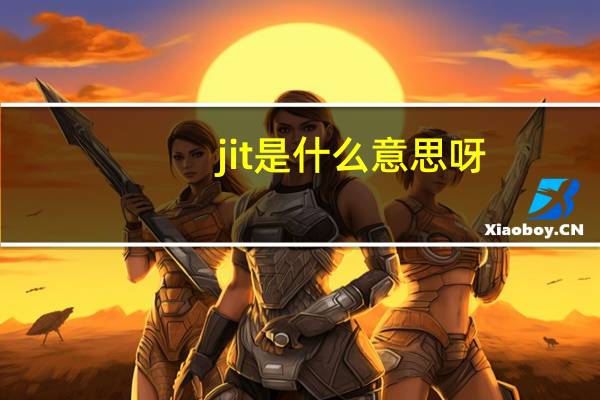 jit是什么意思呀