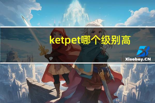 ketpet哪个级别高