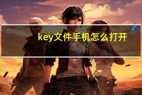 key文件手机怎么打开（key文件）