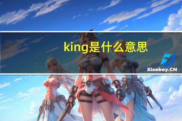 king是什么意思