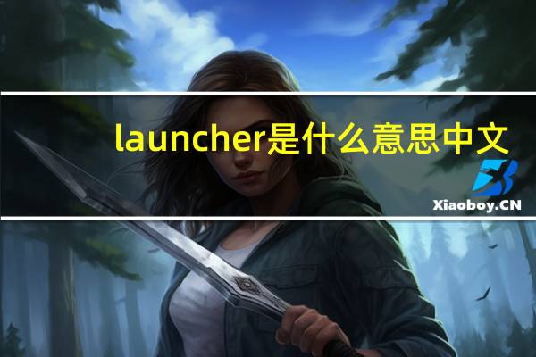 launcher是什么意思中文（launcher是什么意思）