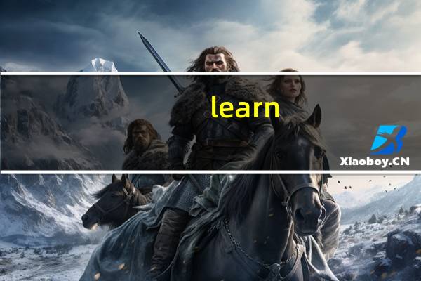 learn