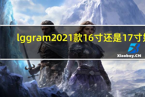 lg gram 2021款16寸还是17寸好（LG G8X ThinQ已抵达 售价为Rs 49,999.）