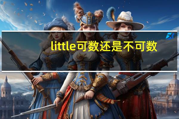 little可数还是不可数