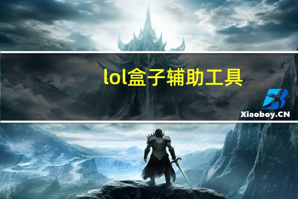 lol盒子辅助工具（lol盒子怎么用）