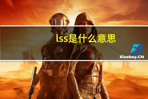 lss是什么意思（lss是什么费用）