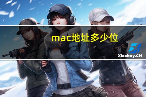 mac地址多少位