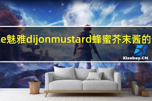 maille 魅雅 dijon mustard 蜂蜜芥末酱的热量是多少