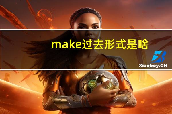 make过去形式是啥