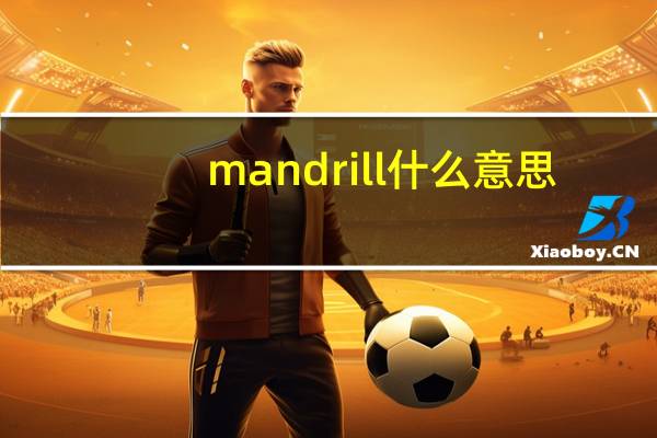 mandrill什么意思（mandriva）